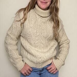 Vintage 1970s Pendleton Wool Turtleneck Sweater